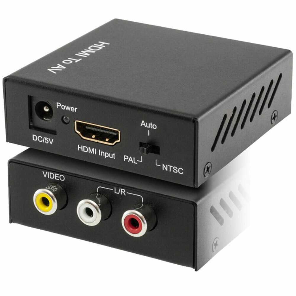 Pro2 Digital Hdmi To Analogue Rca Audio1080p Video Av Composite Adapter Blk 9328202015884 Ebay 5822