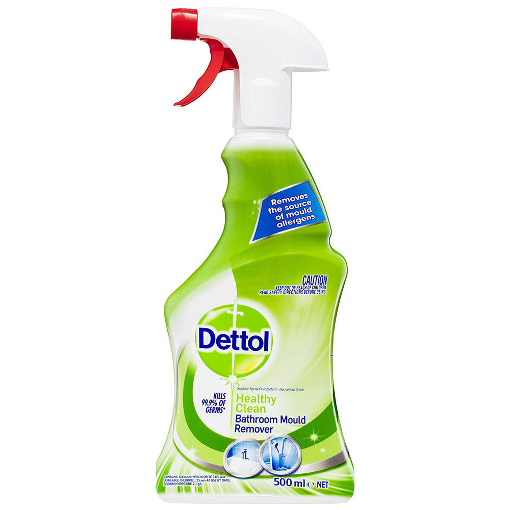 3x Dettol 0.5L Healthy Clean Bathroom Cleaning Formula Mould/Tiles ...