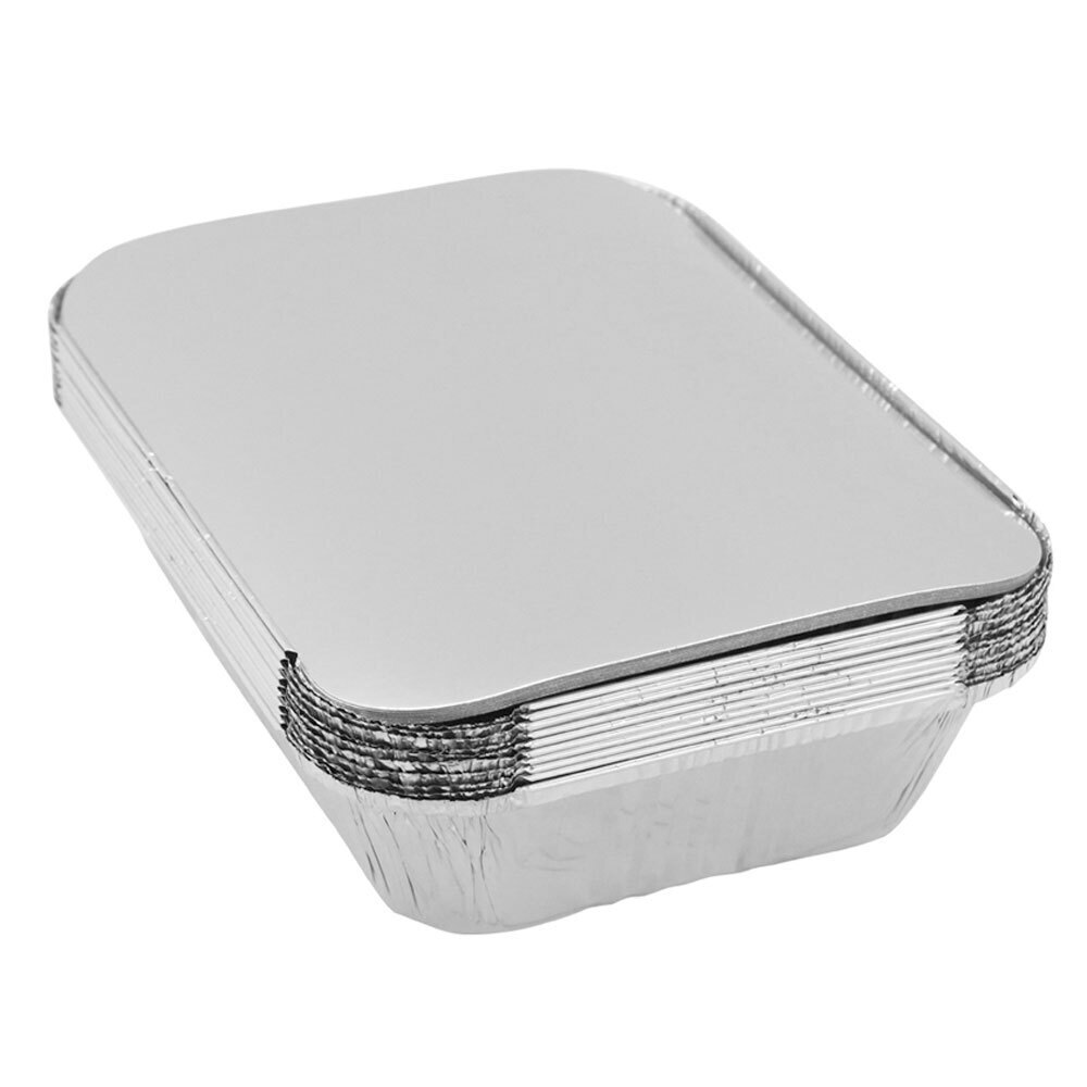 10pk-lemon-lime-silver-foil-container-storage-food-bbq-dish-tray