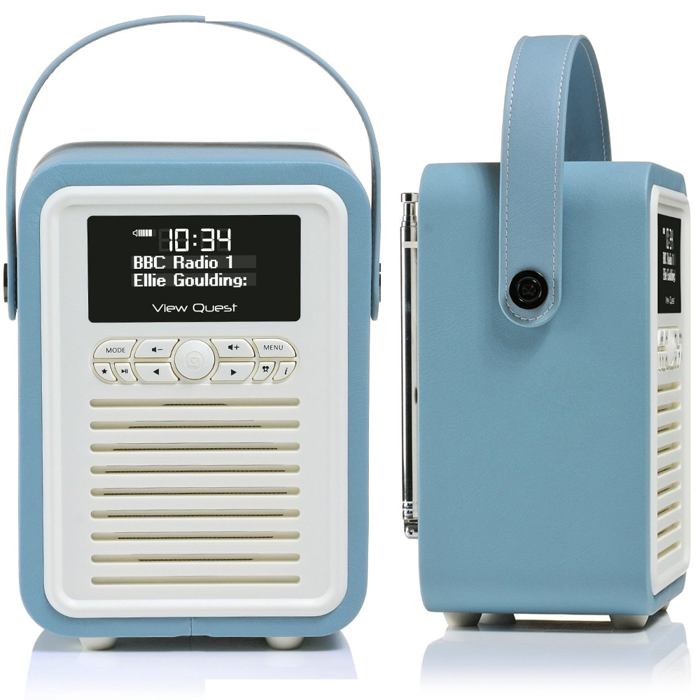 View Quest Retro Mini DAB Digital FM Radio USB AUX