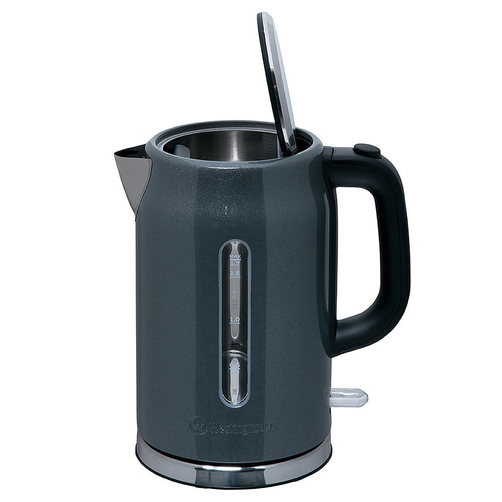 Westinghouse 1.7L Electric Cordless Hot Water Jug Stainless Steel