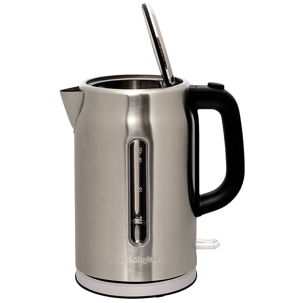 Westinghouse 1.7L Electric Cordless Hot Water Jug Stainless Steel ...