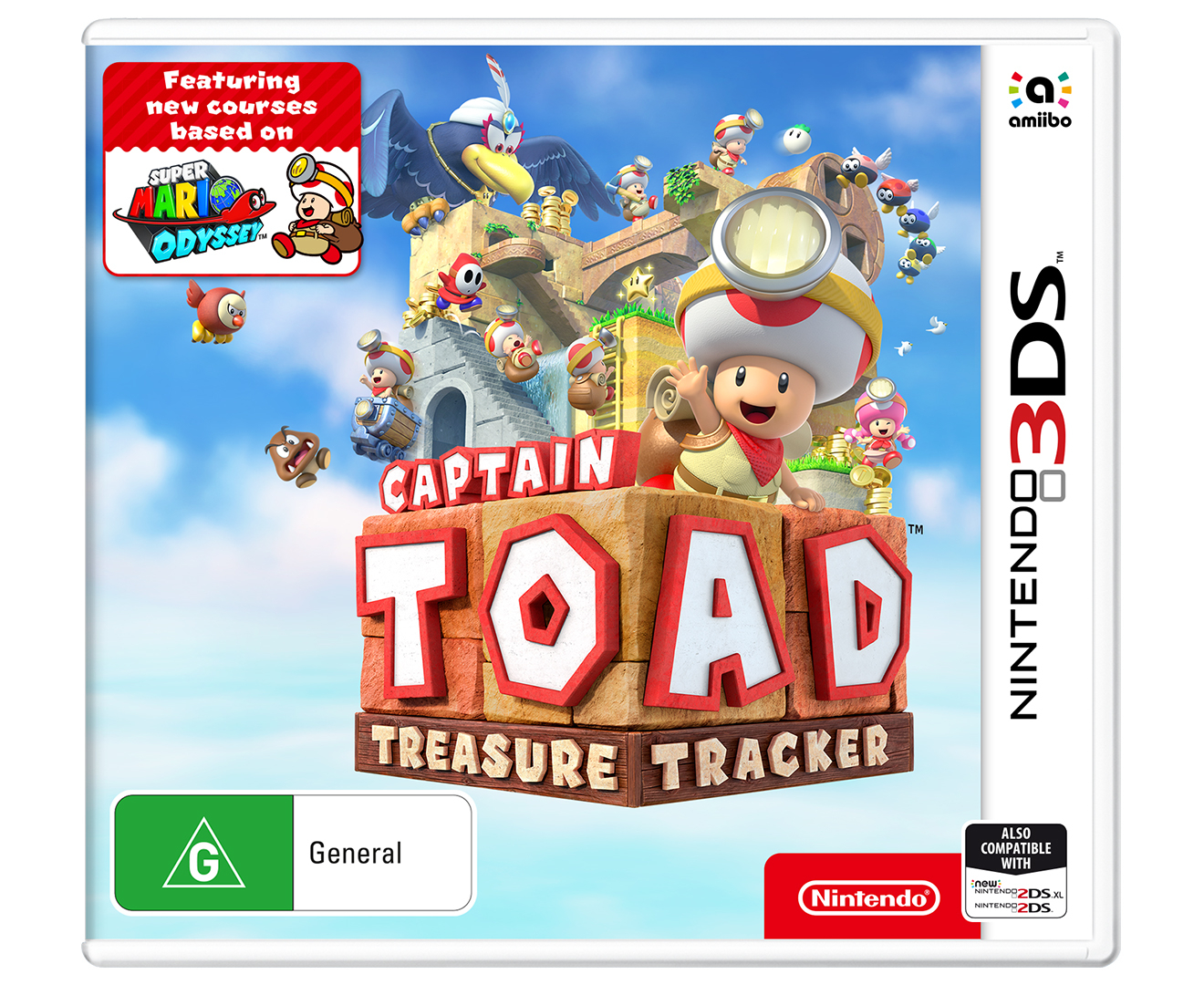 nintendo 3ds captain toad treasure tracker